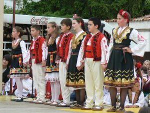 Macedonia, Ohrid City - music and dance festival  showing various