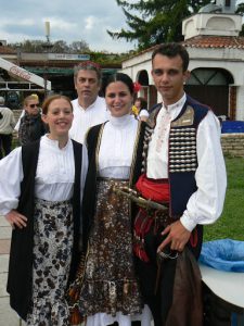 Macedonia, Ohrid City - ethnic costumes