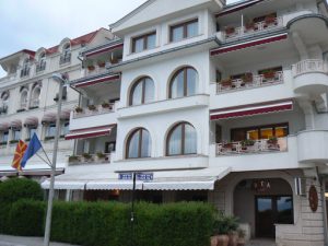 Macedonia, Ohrid City - waterfront hotel