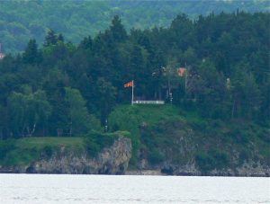 Macedonia, Ohrid Lake - on a nearby hill is the