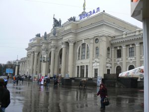 Ukraine, Odessa - main train station