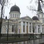 Ukraine, Odessa - beautiful Preobrazhenska (Transfiguration) Cathedral, rebuilt in recent years