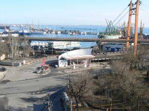 Ukraine, Odessa is the major port city on the Black