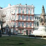 Ukraine, Odessa - statue of Catherine the Great overlooking the