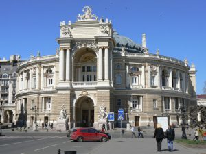 Ukraine, Odessa - opera house: the first opera house was