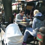 Ukraine, Odessa - cafe on bul Derybasivska
