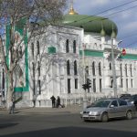 Ukraine, Odessa - unusual flat domed mosque