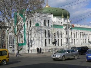 Ukraine, Odessa - unusual flat domed mosque