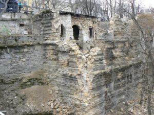 Odessa, Ukraine - ruins of the old city