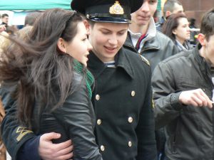 Odessa, Ukraine - Carnival Humorina couple