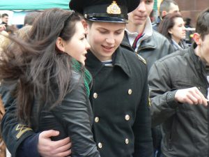 Odessa, Ukraine - Carnival Humorina couple