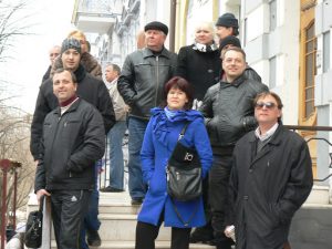 Odessa, Ukraine - watching Carnival Humorina