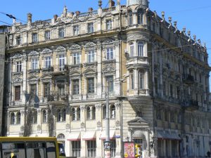 Odessa, Ukraine - baroque style facade