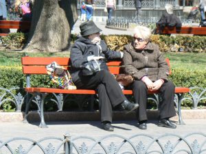 Odessa, Ukraine - old friends