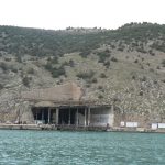 Ukraine Balaklava - entrance to the submarine base  was through