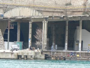 Ukraine Balaklava - entrance to the submarine base  was through