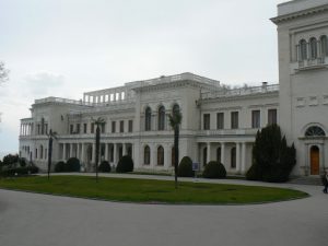 At the western edge of Yalta is the Livadia Palace,