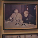 Photo from the famous Yalta Conference with Churchill, Roosevelt and