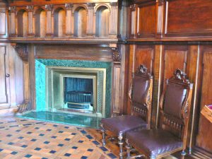 Interior living quarters of the palace, now a museum