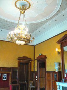 Interior living quarters of the palace, now a museum