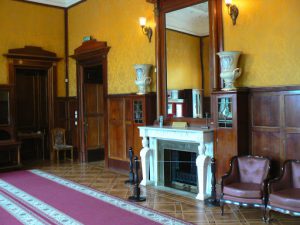 Interior living quarters of the palace, now a museum