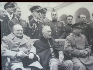 Churchill, Roosevelt and Stalin