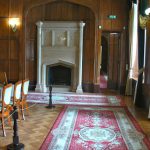 Interior living quarters of the palace, now a museum