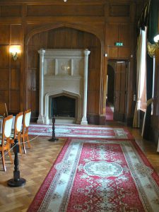 Interior living quarters of the palace, now a museum