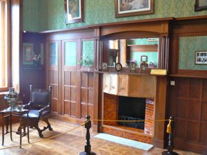 Interior living quarters of the palace, now a museum