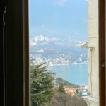 View of Yalta city from the palace