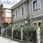 Typical old style balcony