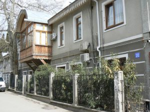 Typical old style balcony