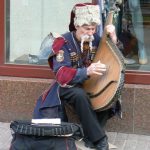 Ukraine, Kiev - balalaika player