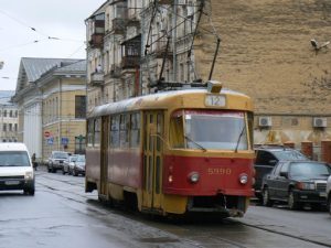 Ukraine - some Kiev trolleys are fifty years old