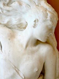Greece, Corfu Island, Achilieion Palace sculpture detail