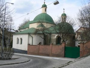 Ukraine, Lviv - central city: St Michael's church (?)