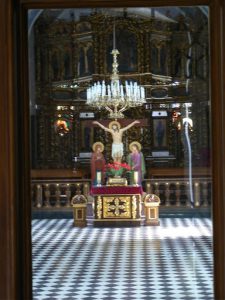 Ukraine, Lviv - central city: Benedictine church and monastery