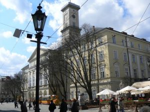 Ukraine, Lviv - city town hall (Ratusha)