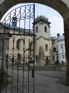 Ukraine, Lviv - Catholic church