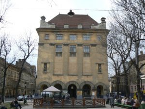 Ukraine, Lviv - old theatre