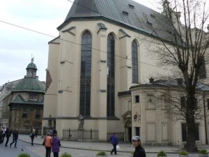 Ukraine, Lviv - central city Latin Cathedral