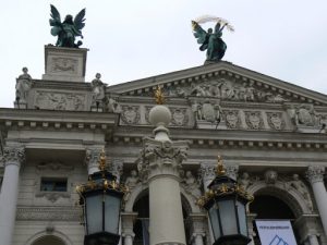 Ukraine, Lviv - Opera and Ballet Theatre