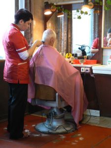 Ukraine, Lviv - haircut action ($2)