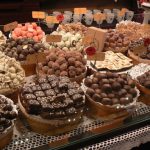 Ukraine, Lviv - central city - chocolate making shop