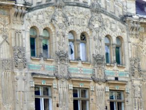 Ukraine, Lviv - baroque facade