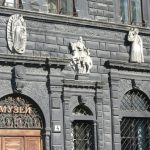 Ukraine, Lviv - facade of history museum