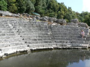 Albania, Saranda, Butrint Ancient Theatre