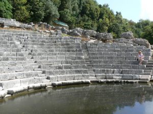 Albania, Saranda, Butrint Ancient Theatre