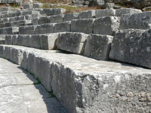 Albania, Saranda, Butrint Ancient Theatre