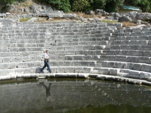 Albania, Saranda, Butrint Ancient Theatre